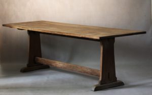 Arts and Craft Style Oak Tavern Table