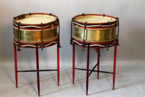 A Pair of Drum SideTables