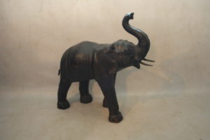 1920`s Leather Bound Elephant